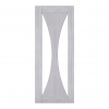Deanta Internal Prefinished Light Grey Ash Sorrento Doors [Clear Glass] - view 1