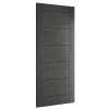 Deanta Internal Prefinished Brushed Black Oak Seville Doors - view 2