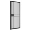Deanta Internal Prefinished Black Dalston Doors [Clear Glass] - view 2