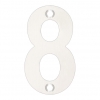 Zoo Polished Stainless Steel Face Fixing 75mm Numerals - view 9