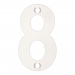 Zoo Polished Stainless Steel Face Fixing 75mm Numerals - view 9