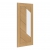 Deanta Internal Oak Torino Pre-Finished Doors [Clear Glass] - view 2