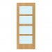 Glazing Option 04 For Deanta Flush Panel Doors - view 1