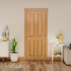 Deanta Internal Prefinished Oak Bury Pre-Finished FD30 Fire Doors - view 3