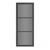 Deanta Internal Prefinished Black Camden Doors [Tinted Glass] - view 1
