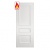Deanta Internal White Primed Windsor FD30 Fire Doors - view 1