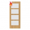 Glazing Option 04 For Deanta Flush Panel Doors - view 3