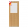 Glazing Option 01 For Deanta Flush Panel Doors - view 3