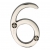 Heritage Brass C1567 Polished Nickel Face Fixing 51mm Numerals - view 7