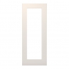 Deanta Internal White Primed Denver Doors [Clear Glass] - view 1