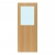 Glazing Option 01 For Deanta Flush Panel Doors - view 1