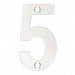 Zoo Polished Stainless Steel Face Fixing 75mm Numerals - view 6
