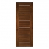Deanta Internal Walnut Valencia Pre-Finished Doors - view 1