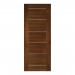 Deanta Internal Walnut Valencia Pre-Finished Doors - view 1