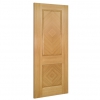 Deanta Internal Prefinished Oak Kensington Pre-Finished FD30 Fire Doors - view 2