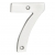 Eurospec Cast Polished Stainless Steel Face Fixing 100mm Numerals - view 8