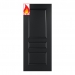 Deanta Internal Prefinished Black Windsor FD30 Fire Doors - view 1