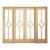 LPD Internal Prefinished Oak Reims Room Dividers - view 3