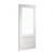 Deanta Internal White Primed Madison Doors [Clear Bevelled Glass] - view 2