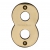 Heritage Brass C1566 Polished Brass Face Fixing 76mm Numerals - view 9