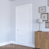 Deanta Internal White Primed Sandringham FD30 Fire Doors - view 3