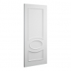 Deanta Internal White Primed Clarendon FD30 Fire Doors - view 2