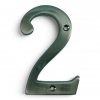 Traditional Satin Nickel 100mm Numerals - view 3