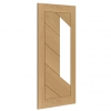 Deanta Internal Prefinished Oak Torino Doors [Clear Glass] - view 2