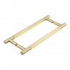 JV1803SBB2B : 300 x 19mm : Satin Brass : Jedo Venice Linear Back To Back Pull Handles - view 1
