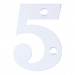 Aluminium Face Fixing 50mm Numerals - view 6