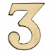 Heritage Brass C1568 Polished Brass Self Adhesive 51mm Numerals - view 4