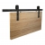 Rea Side Mounted Rustic Black Single Track Up To 100kg Door Leaf - view 1