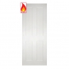 Deanta Internal White Primed Eton FD30 Fire Doors - view 1