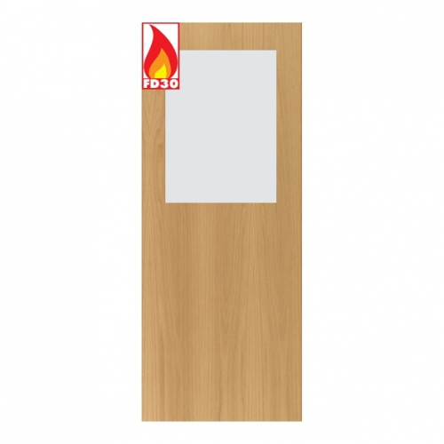 Glazing Option 01 For Deanta Flush Panel Doors