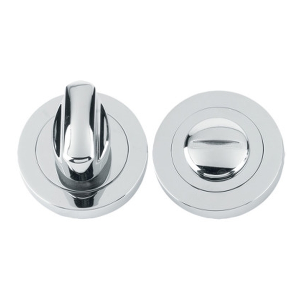 FB004CP � Polished Chrome � Fulton & Bray Bathroom Turn With Release With Screw On Roses