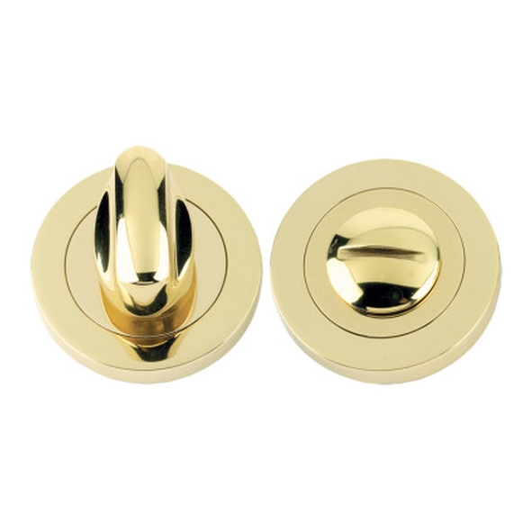 FB004PVD  PVD Brass  Fulton & Bray Bathroom Turn With Release With Screw On Roses